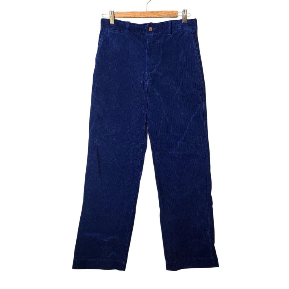 Polo by Ralph Lauren Kids Blue Corduroy Pants Youth Size 16 Preppy Academia